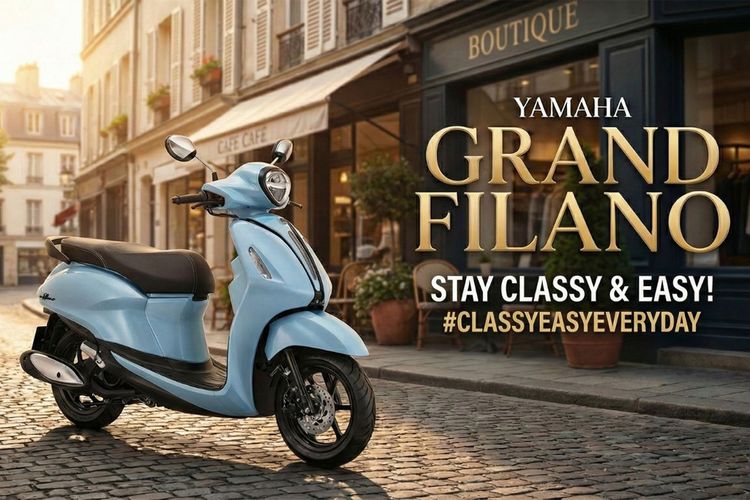 Melihat Spesifikasi Yamaha Grand Filano, Skutuk Premium Modern yang Nyaman dan Irit Buat Harian